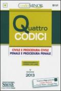 Quattro codici. Ediz. minor