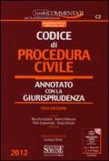 Codice di procedura civile. Annotato con la giurisprudenza. Con CD-ROM