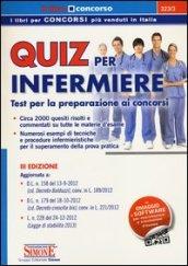 Quiz per infermiere. Test per la preparazione ai concorsi scaricabile online. Con software