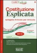 Costituzione esplicata. Spiegata articolo per articolo