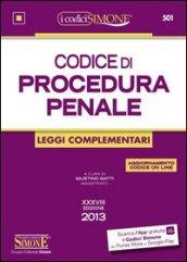 Codice di procedura penale e leggi complementari