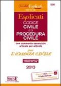 Codice civile e di procedura civile esplicati per l'udienza civile. Ediz. minor