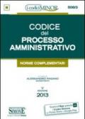 Codice del processo amministrativo. Ediz. minore