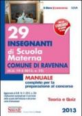 29 insegnanti di scuola materna. Comune di Ravenna