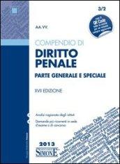 Compendio di diritto penale. Parte generale e speciale