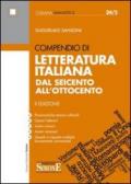 Compendio di letteratura italiana. Dal Seicento all'Ottocento