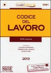 Codice del lavoro. Ediz. minore