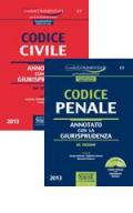 Codice civile-Codice penale. Annotati con la giurisprudenza. Con CD-ROM