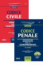 Codice civile-Codice penale. Annotati con la giurisprudenza. Con CD-ROM