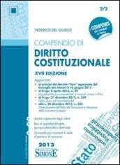 Compendio di diritto costituzionale