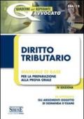 Diritto tributario. Manuale di base per la preparazione alla prova orale