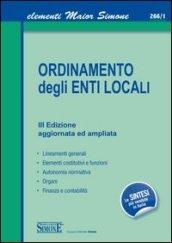 Ordinamento degli enti locali