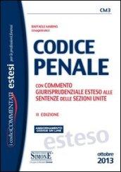 Codice penale. Con commento giurisprudenziale esteso alle sentenze delle sezioni unite. Con aggiornamento online