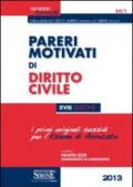 Pareri motivati di diritto civile. Per l'esame di avvocato