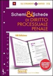 Schemi & schede di diritto processuale penale