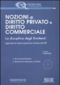 Nozioni di diritto privato e diritto commerciale. Con CD-ROM