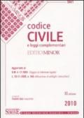 Codice civile e leggi complementari. Ediz. minor