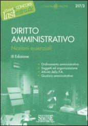 Diritto amministrativo. Nozioni essenziali