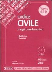 Codice civile. Leggi complementari. Con CD-ROM