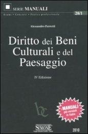 Diritto dei beni culturali e del paesaggio