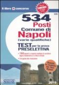 Cinquecentotrentaquattro posti comune di Napoli (varie qualifiche). Test per la prova preselettiva