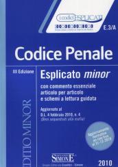 Codice penale. Esplicato minor