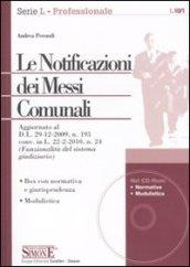 Le notificazioni dei messi comunali. Con CD-ROM