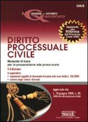 Diritto processuale civile 2009-Le domande d'esame di diritto processuale civile 2009