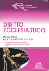 Diritto ecclesiastico 2008-Le domande d'esame di diritto ecclesiastico 2008 (2 vol.)