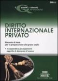 Diritto internazionale privato 2008-Le domande d'esame di diritto internazionale privato e processuale 2009