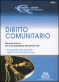 Diritto comunitario 2008-Le domande di diritto dell'Unione Europea 2009 (2 vol.)