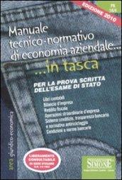 Manuale tecnico-normativo di economia aziendale