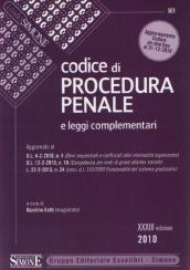 Codice di procedura penale e leggi complementari