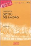 Elementi di diritto del lavoro