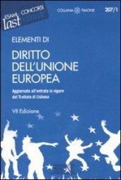 Elementi di diritto dell'Unione Europea