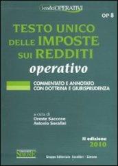 Testo unico delle imposte sui redditi operativo