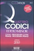 Quattro codici. Ediz. minore