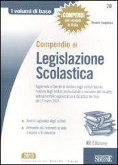 Compendio di legislazione scolastica