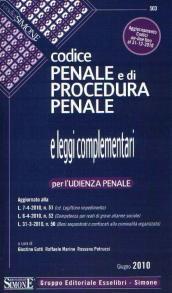 Codice penale e di procedura penale e leggi complementari per l'udienza penale