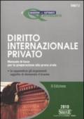 Diritto internazionale privato. Manuale di base per la preparazione alla prova orale