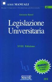 Legislazione universitaria