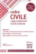 Codice civile e leggi complementari. Ediz. minore