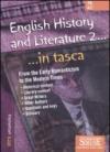 English history and literature. 2.