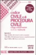 Codice civile e di procedura civile e leggi complementari. Ediz. minore