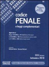 Codice penale. Leggi complementari