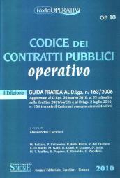 Codice dei contratti pubblici operativo