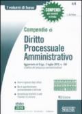 Compendio di diritto processuale amministrativo