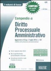 Compendio di diritto processuale amministrativo