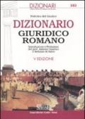 Dizionario giuridico romano