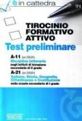 Tirocinio formativo attivo. Test preliminare. A-11. A-21